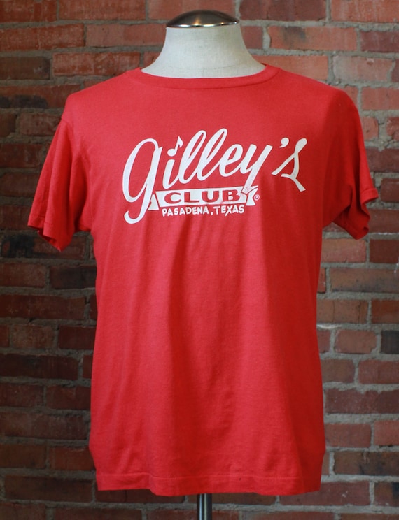 Vintage 80's Gilley's Club Graphic T Shirt Pasadena | Etsy