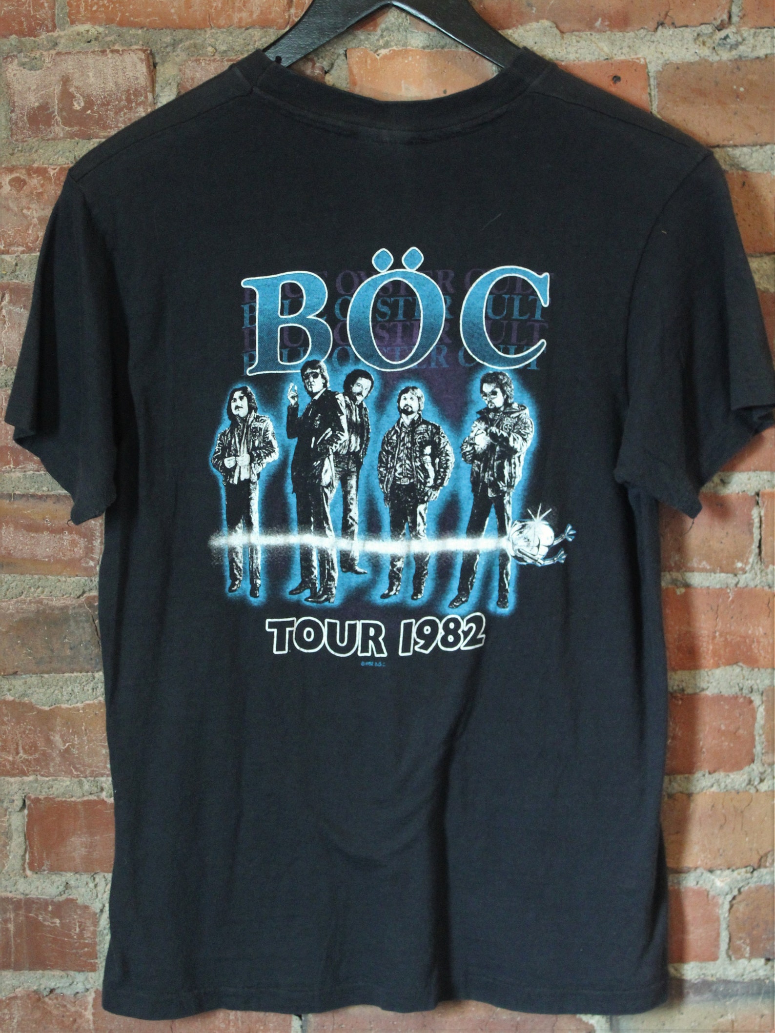 blue oyster cult tour t shirt