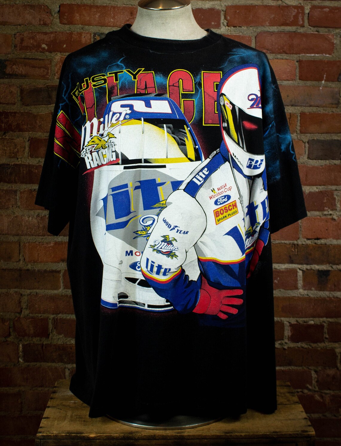 vintage rusty wallace nascar sweatshirt