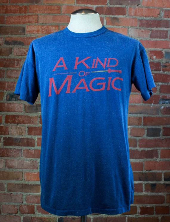 Vintage 1986 Queen Concert T Shirt A Kind Of Magic