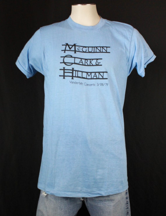 Vintage McGuinn Clark & Hillman Concert T Shirt 19