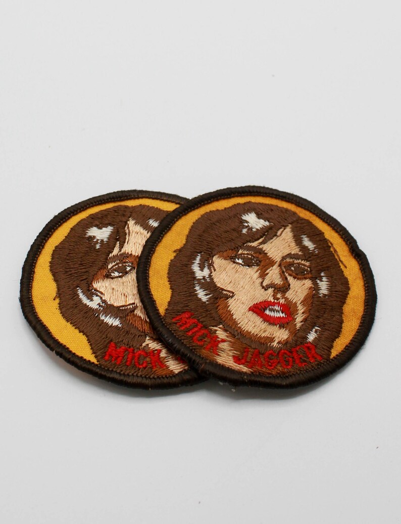 Vintage 70's Band Patch Elton John Grateful Dead Blondie Etsy