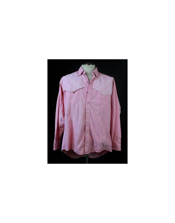 Men's Vintage 90's Rockmount Western Shirt Pearl S