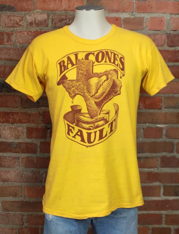 Vintage Balcones Fault Texas Graphic T Shirt Unise