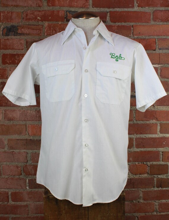 Men's Vintage 70's Laverne & Shirley Bowling Shirt
