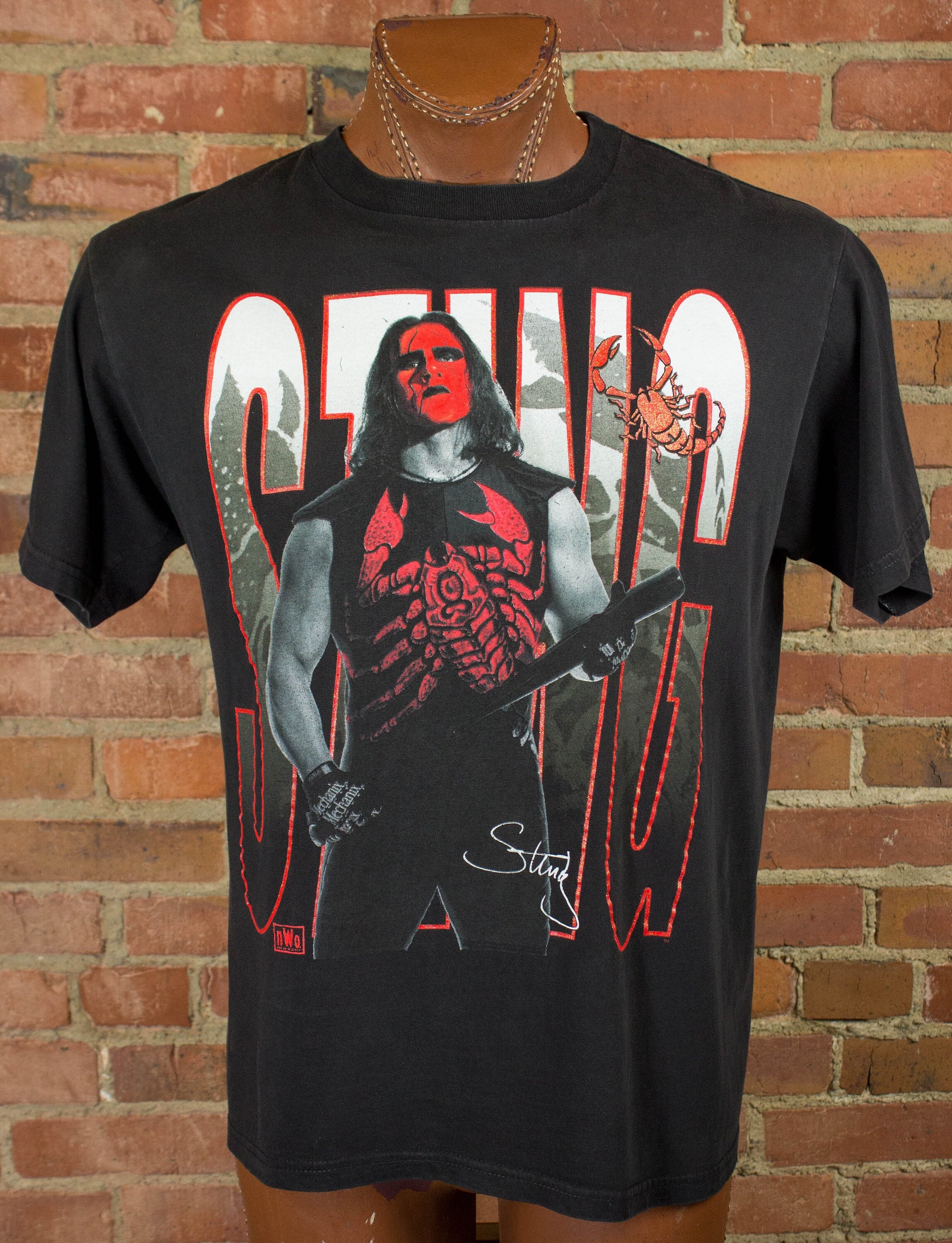 Vintage 90s Sting NWO Black Wrestling 