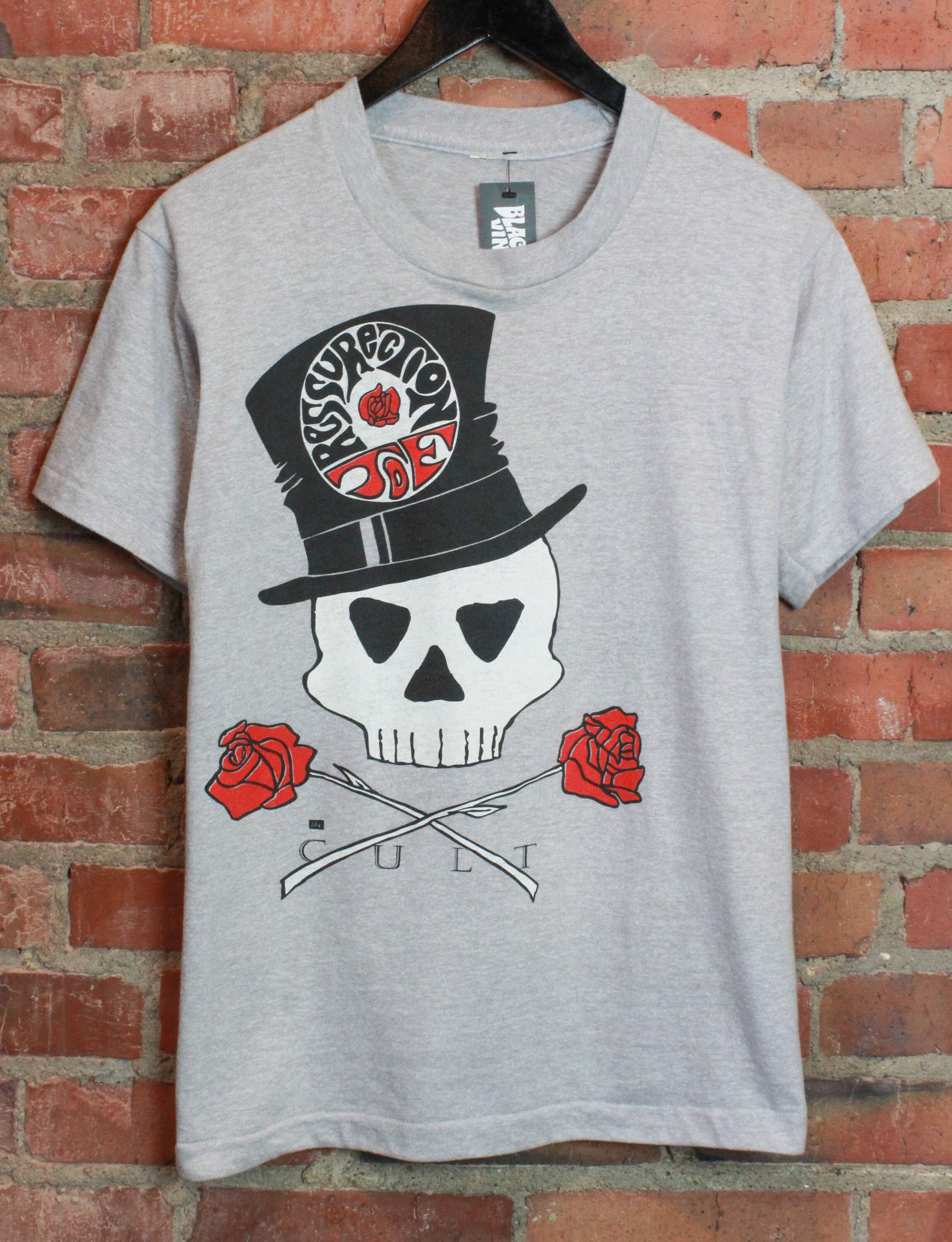 Vintage The Cult Concert T Shirt 1985 Ressurection Joe Unisex Etsy