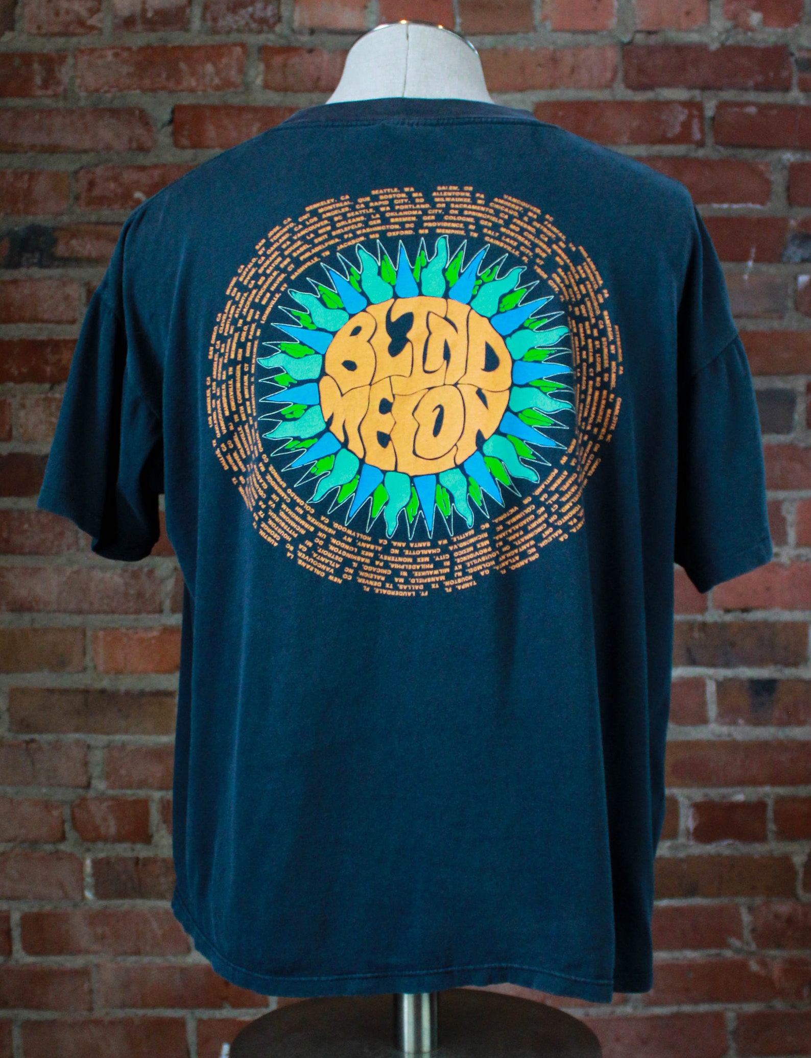 Vintage 1993 Blind Melon Concert T Shirt World Tour Black | Etsy
