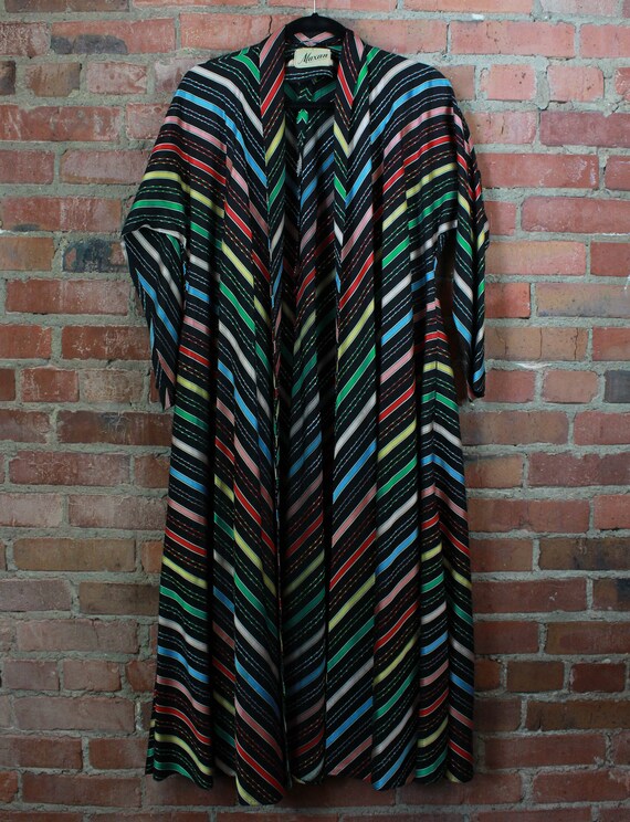 Women's Vintage 50's Maxan Silk Kimono Jacket Rain