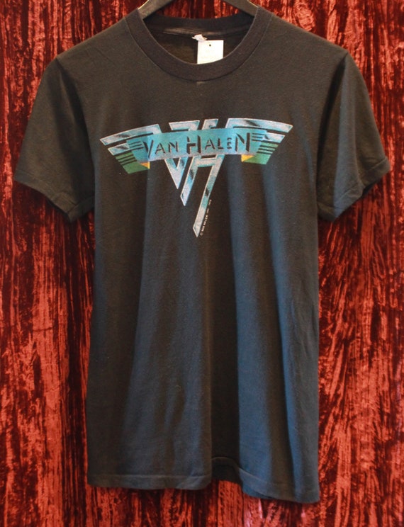 Vintage Van Halen Concert T Shirt 1978 Tour Unisex Small Hard Etsy