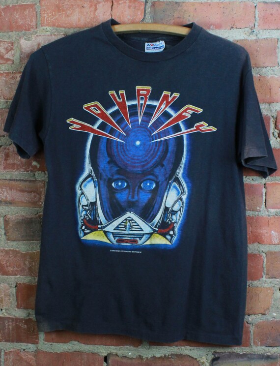 Vintage 1983 Journey Concert T Shirt Frontiers Wor