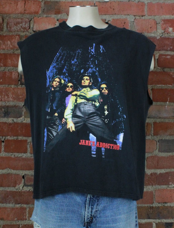 Vintage Janes Addiction Concert T Shirt 1990-91 Ri