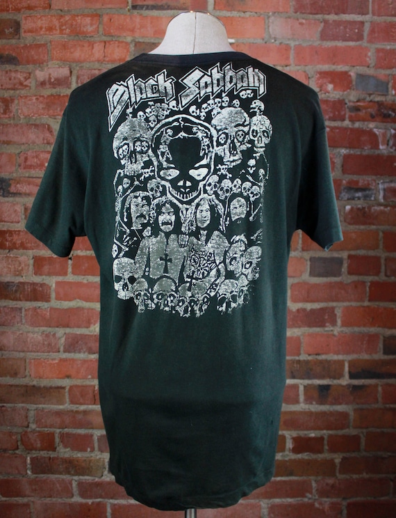 Vintage 70's Black Sabbath Concert T Shirt Double