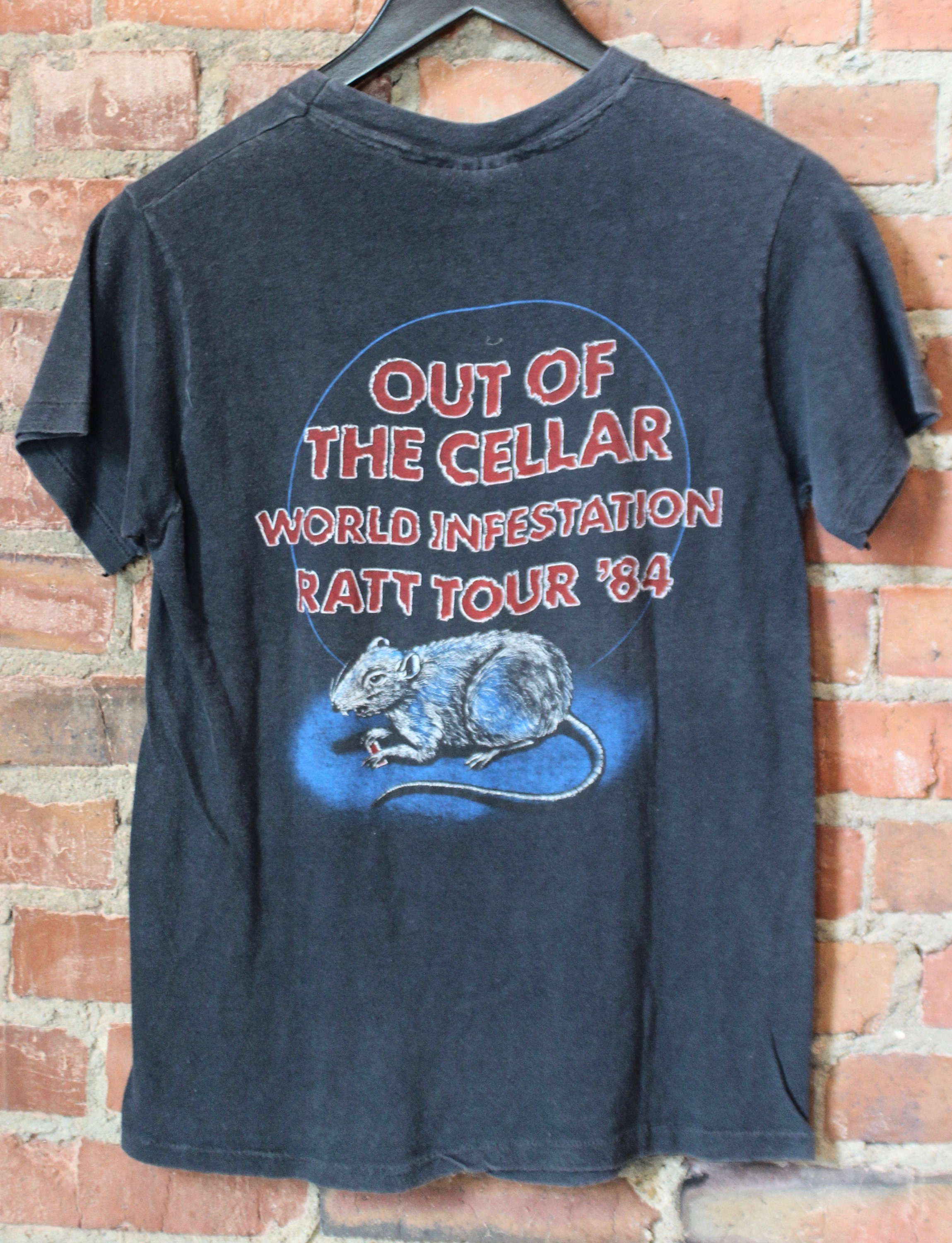 Vintage RATT Concert T Shirt Out Of The Cellar World | Etsy