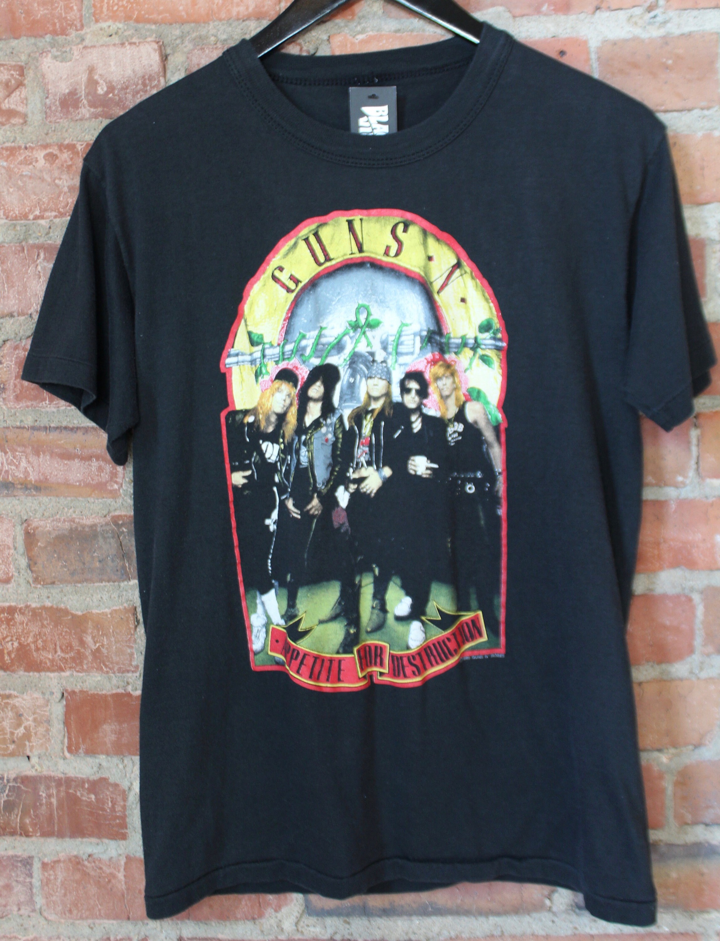 Vintage Guns N Roses Concert T Shirt Appetite For Destruction | Etsy