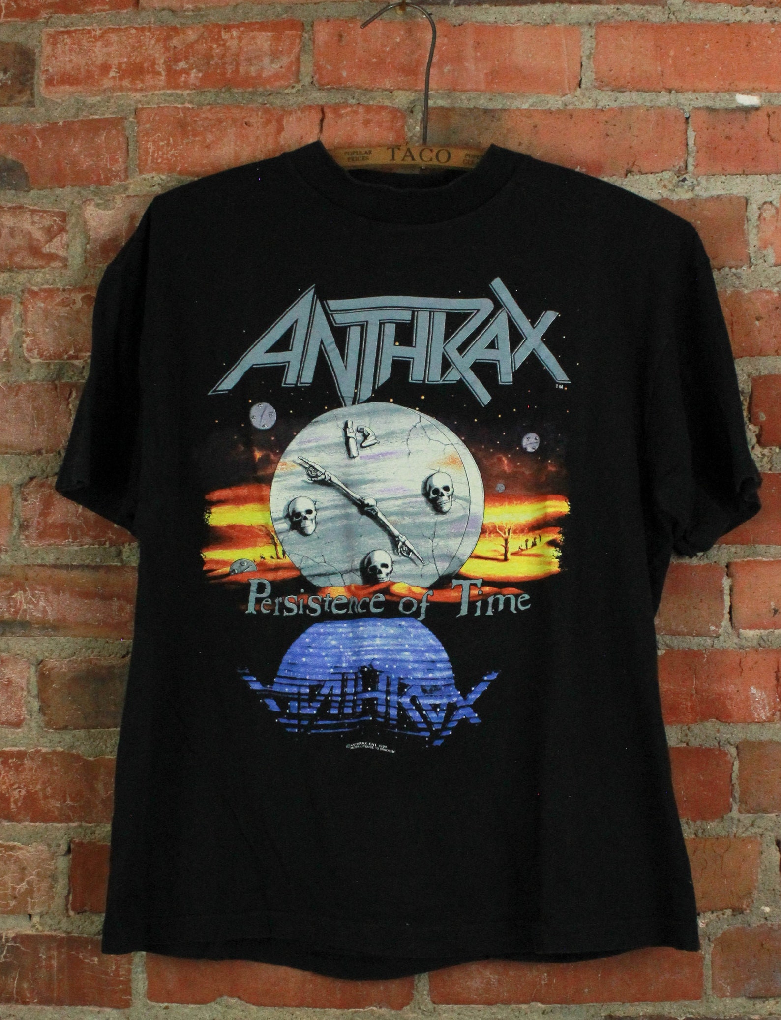 baju vintage anthrax