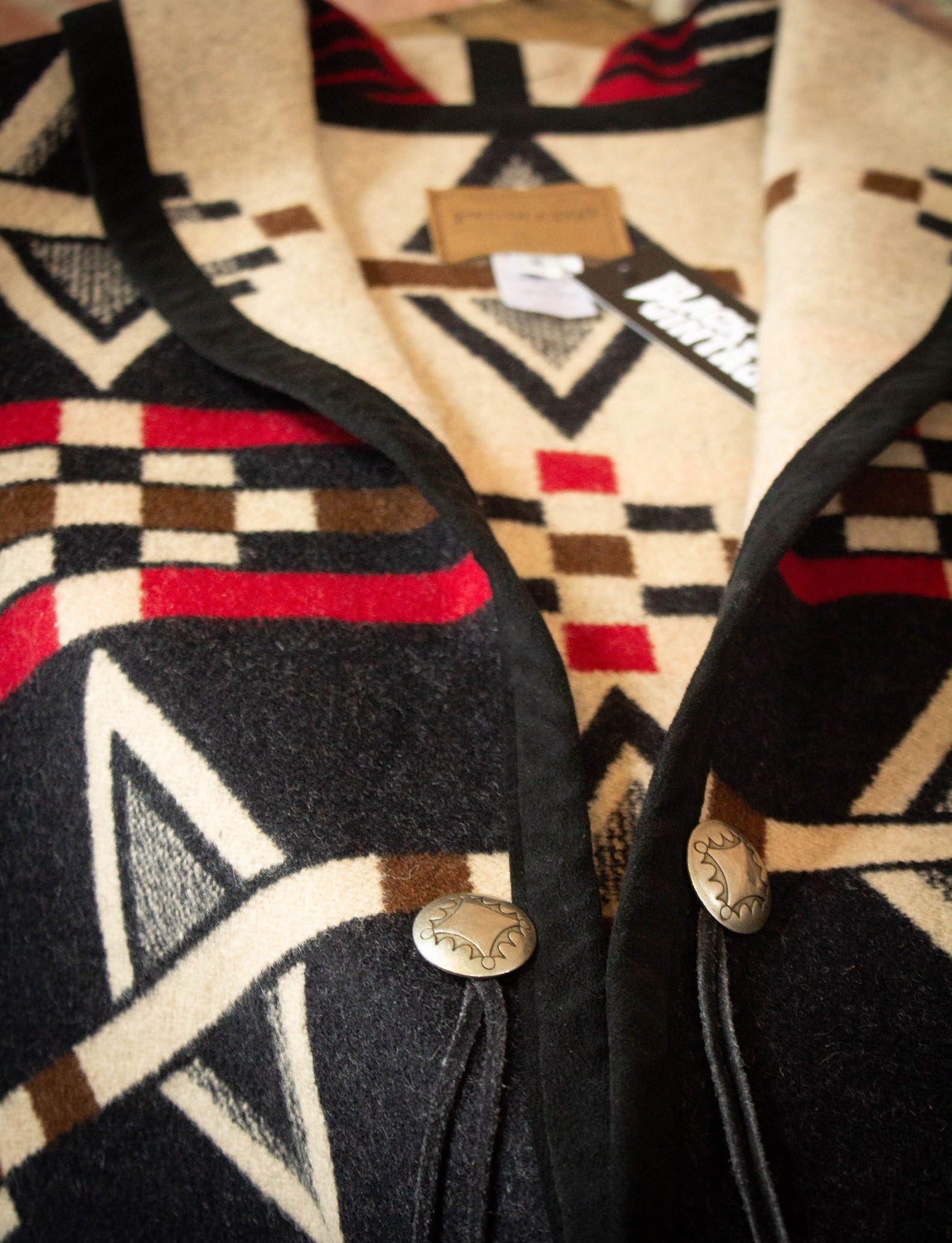 Vintage Pendleton Native American Pattern Vest Unisex Medium Etsy