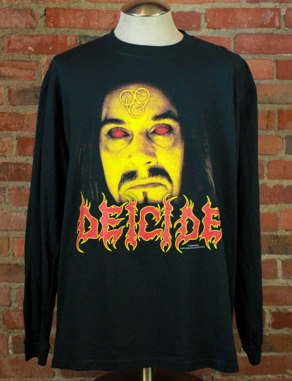 Vintage 2000 Deicide Longsleeve Concert T Shirt -