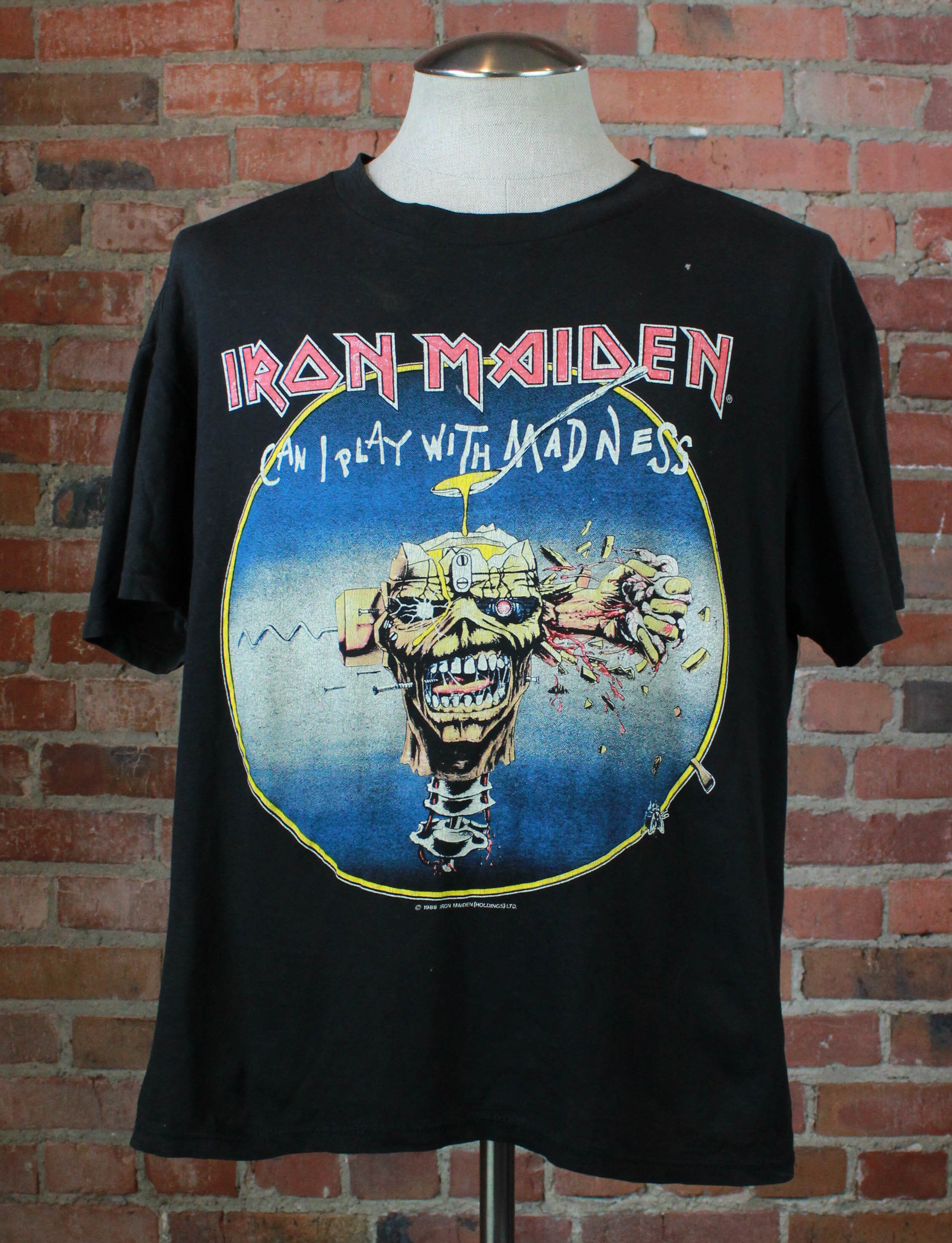 iron maiden can i play with madness shirt