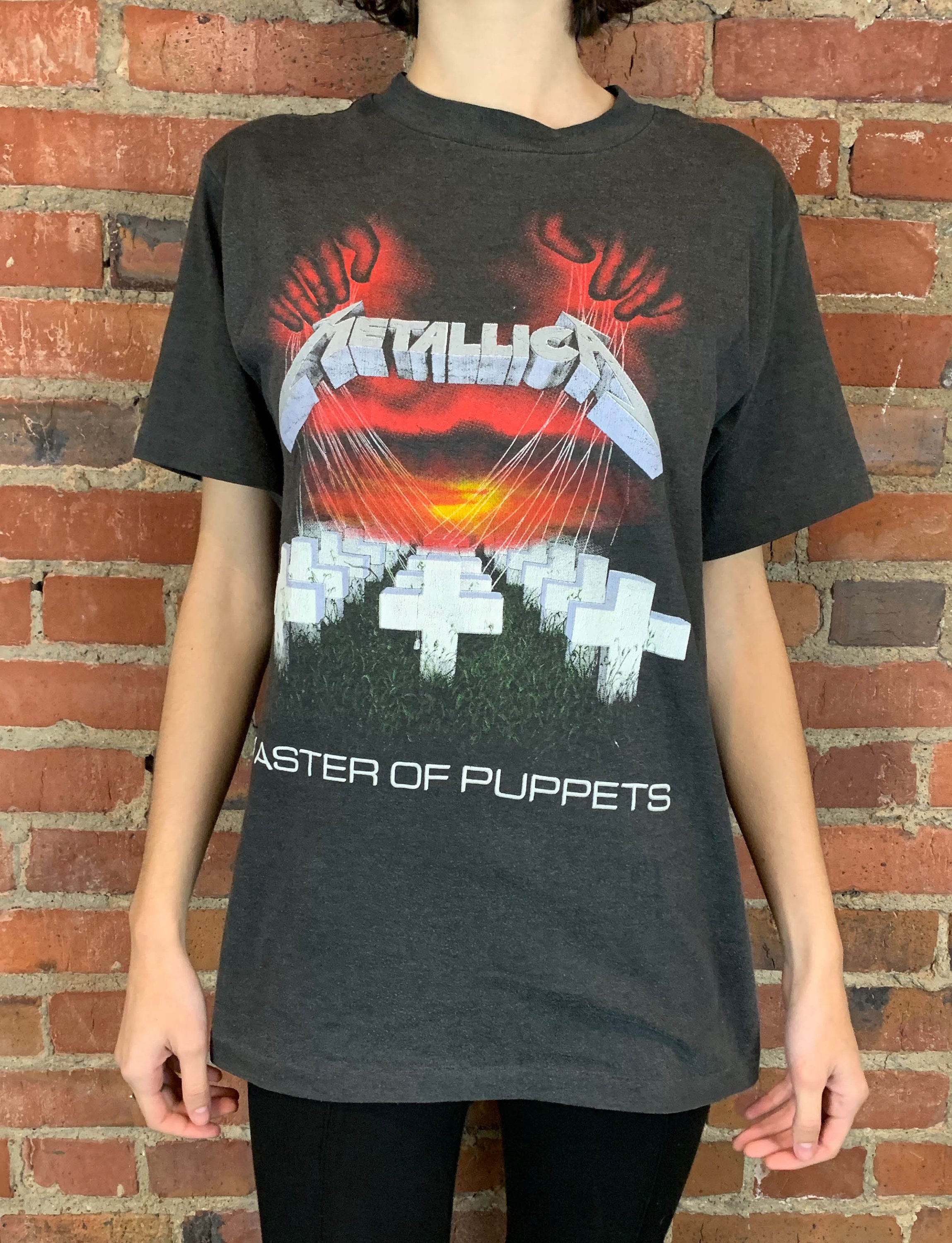 Vintage Metallica Concert T Shirt 198687 Damage Inc Tour Etsy