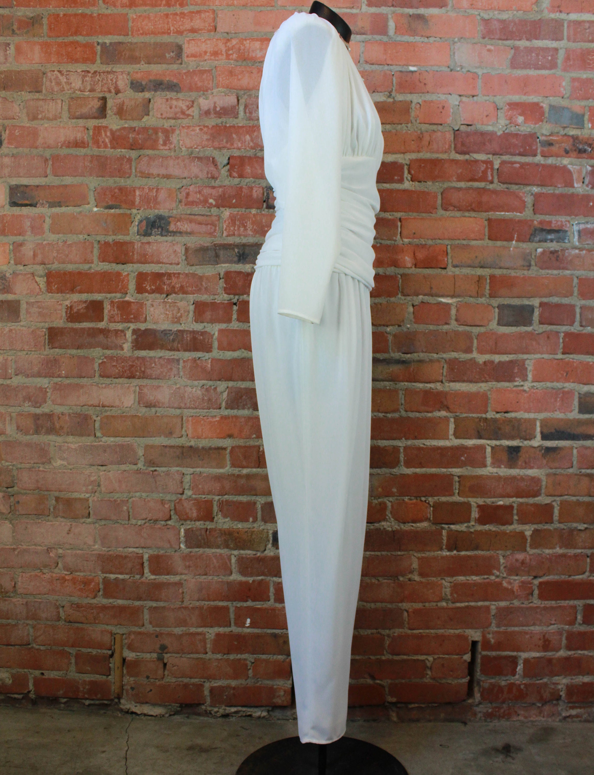 Women's Vintage 70's Elatra Jumpsuit Polyester Beaded Etsy