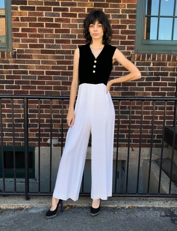 white velvet jumpsuit