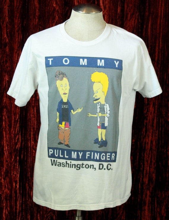 beavis and butthead tommy hilfiger shirt