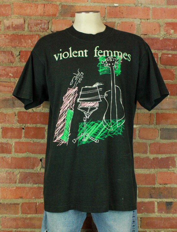 Vintage 1989 Violent Femmes Concert T Shirt - XL