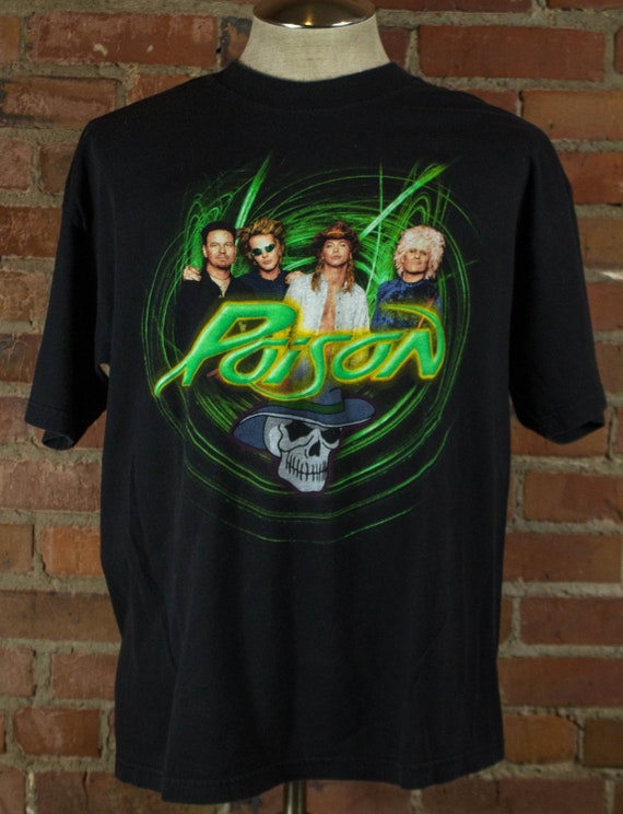 poison concert t shirt - Gem
