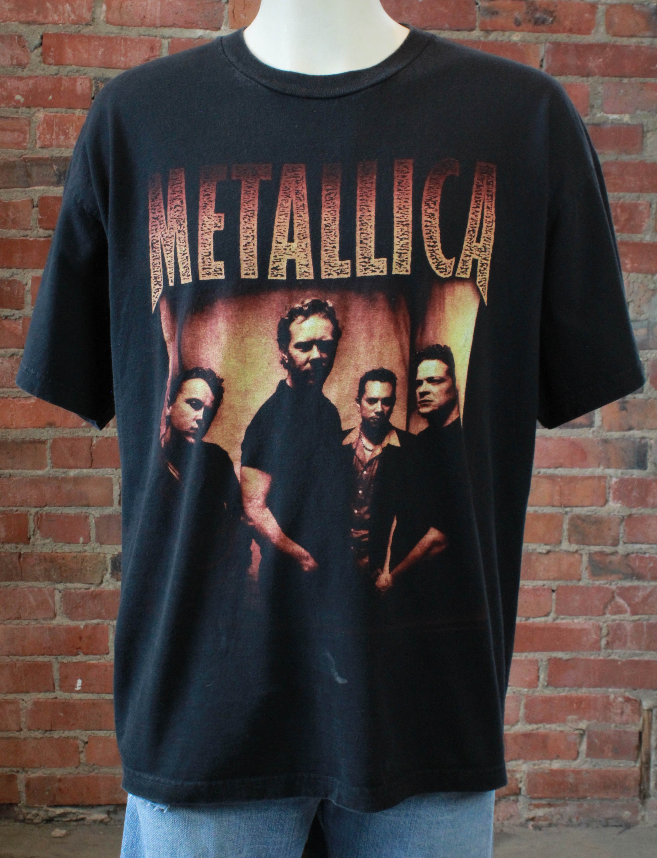 Vintage Metallica Concert T Shirt 1998 