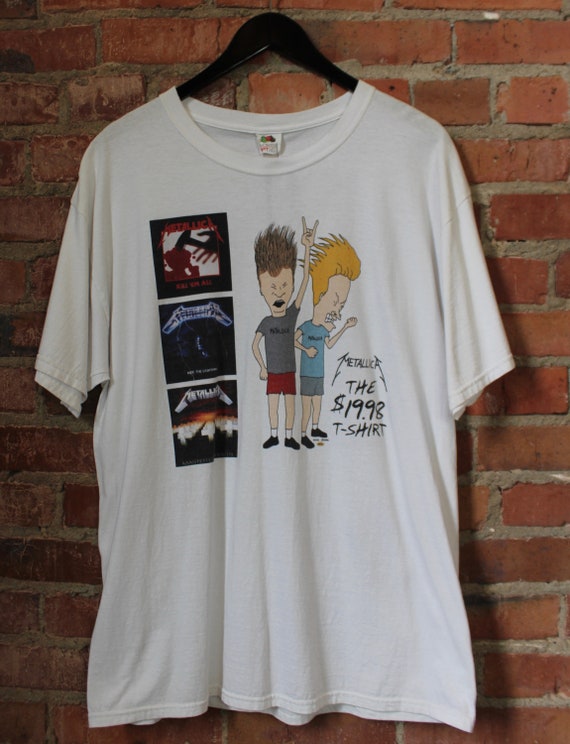 beavis and butthead metallica shirt
