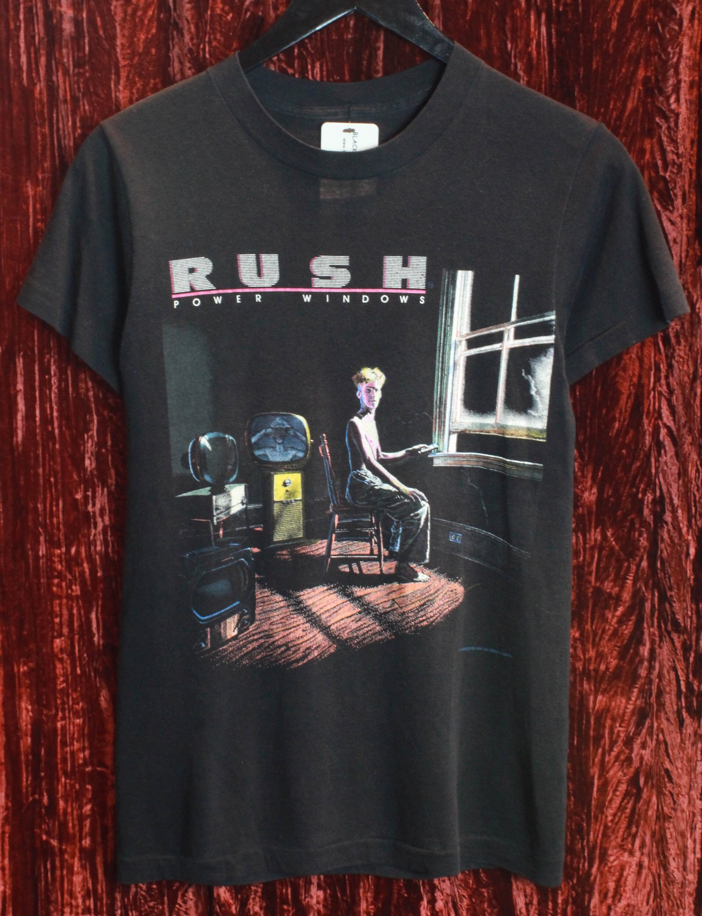 rush power windows tour shirt