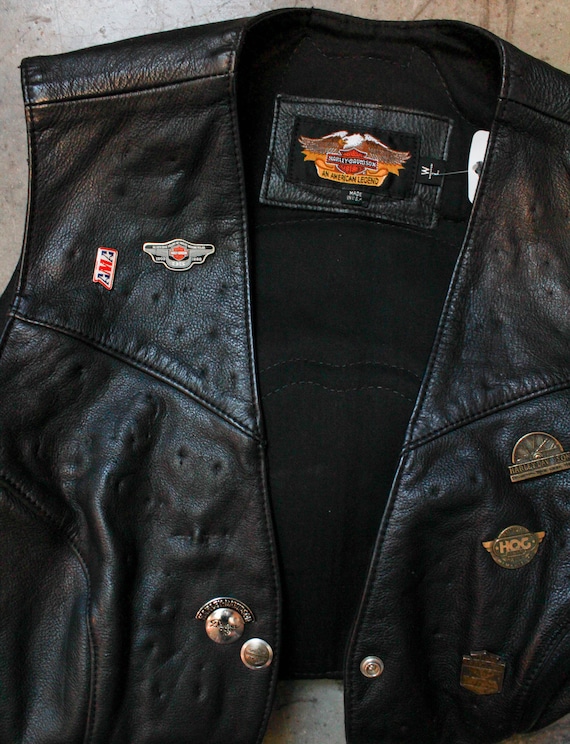 Vintage~Harley Davidson~HOG~MILEAGE~Pin~1995~Harley Jewelry~Biker Accessorie~Motorcycle Pin~Genuine Harley~Jacket Vest Pin~Biker Gift~USA