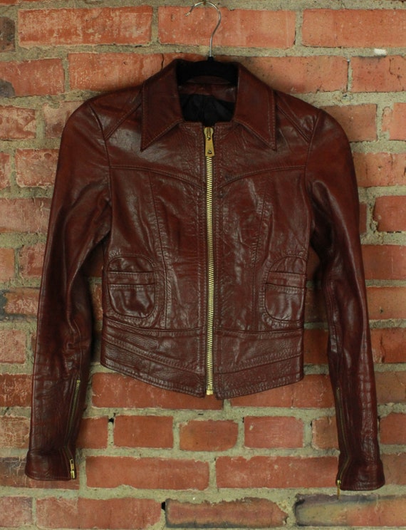 East West Al Instruments Gem - Vintage Flame Leather Jacket East West Al Instruments Gem - Vintage Flame Leather Jacket