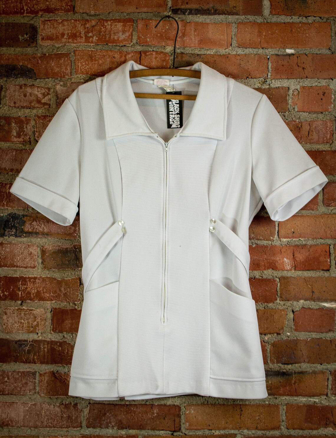 Vintage 60's White Nurses Uniform Medium Etsy