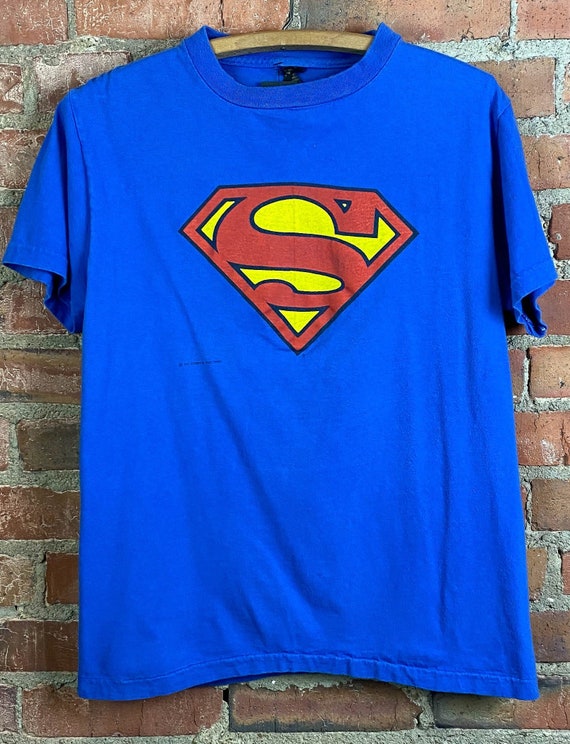 Sons of Gotham Superman Zod Logo Adult Ringer T Shirt S 