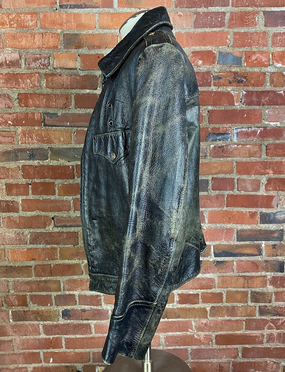 1345 60's Classic Men's Leather Jacket TAN SUEDE 100% Leather Retro 1345 60's Classic Men's Leather Jacket TAN SUEDE 100% Leather Retro