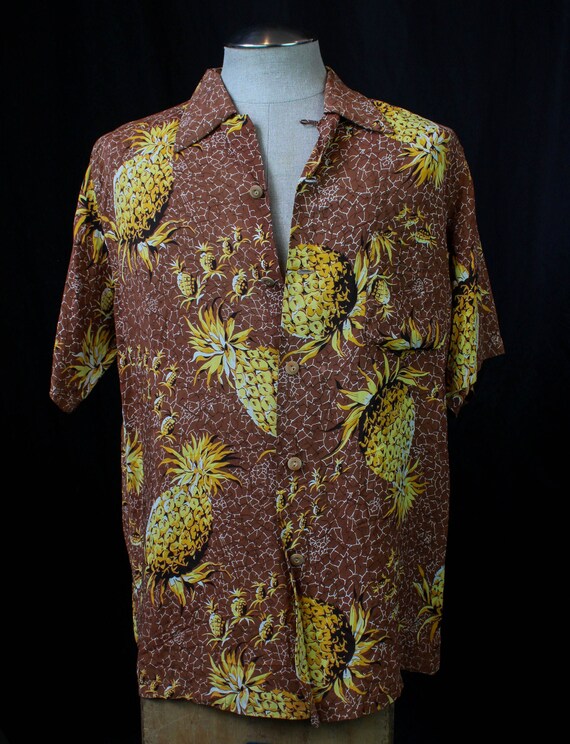 Men's Vintage 50's Watumull's Leilani Aloha Hawaii