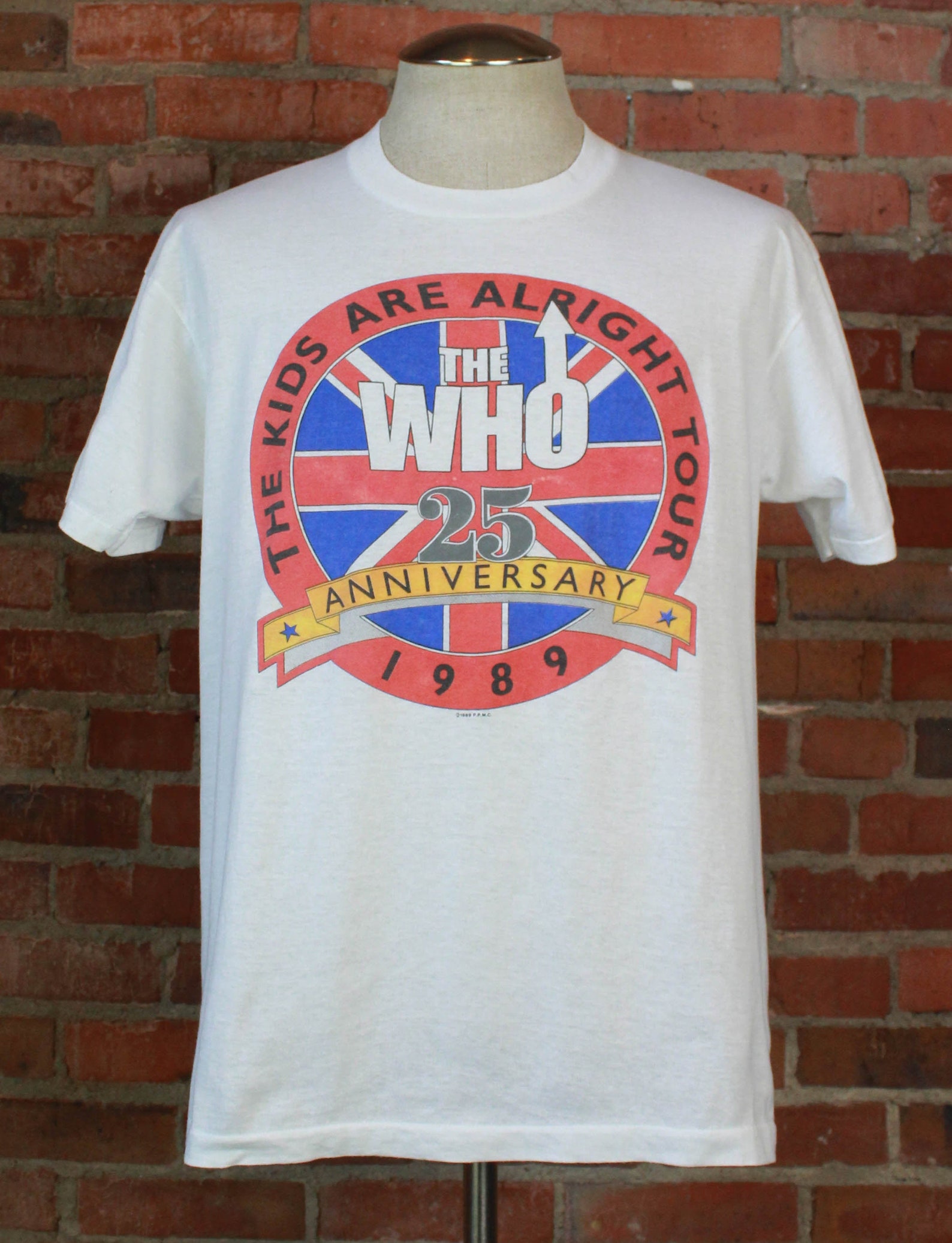 the who tour 1989 shirt