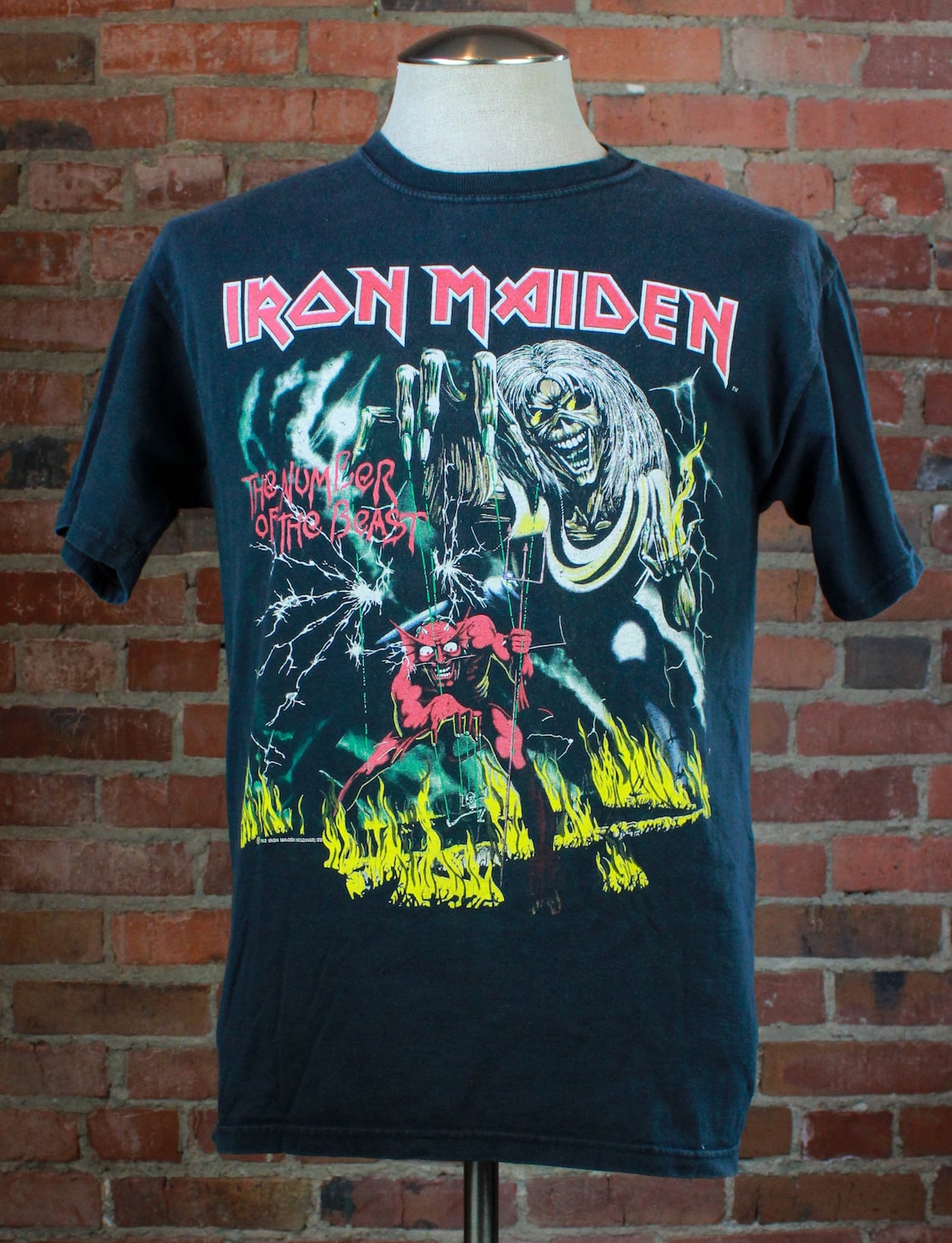 iron maiden 666 t shirt