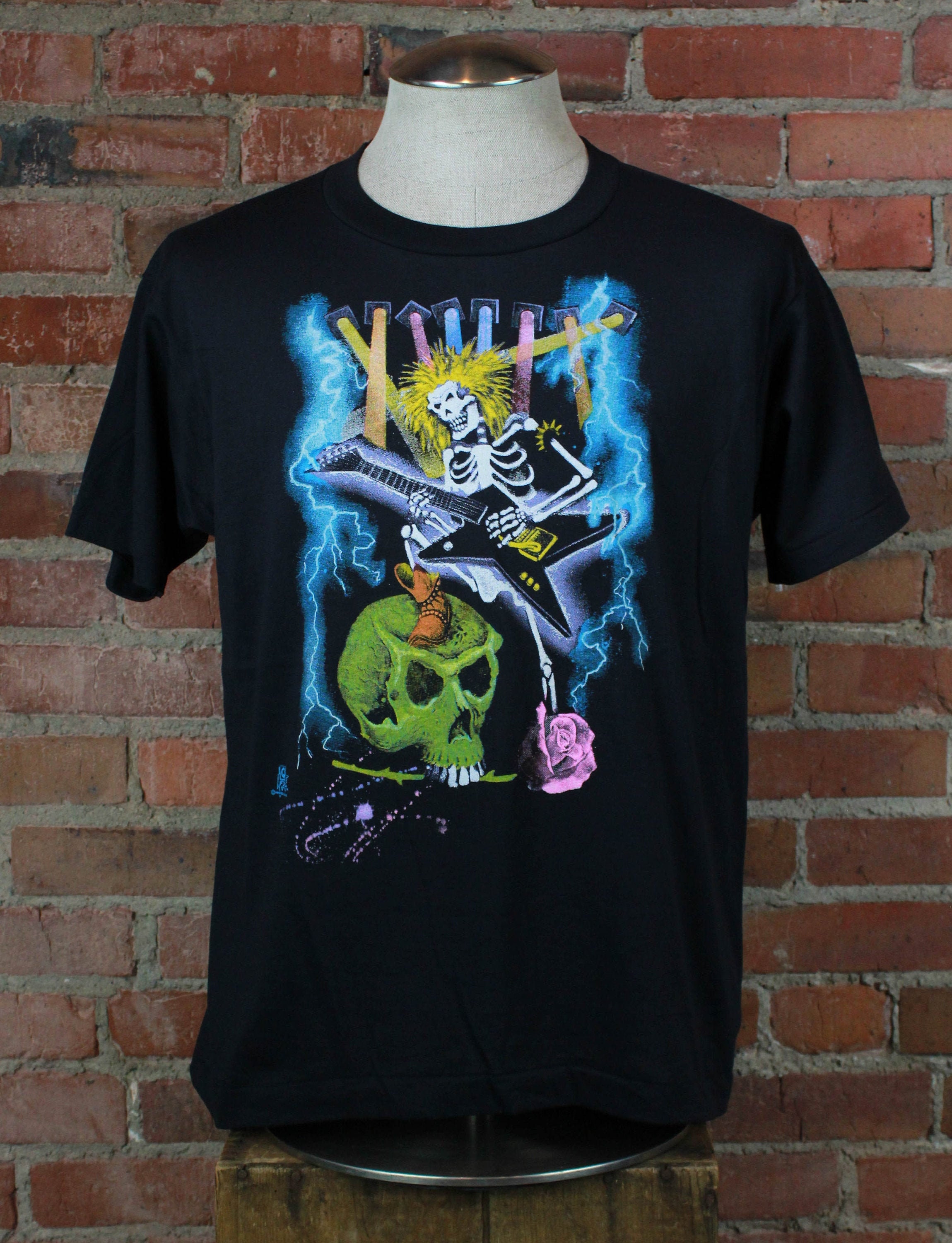 Deadstock Heavy Metal Skeleton Graphic 