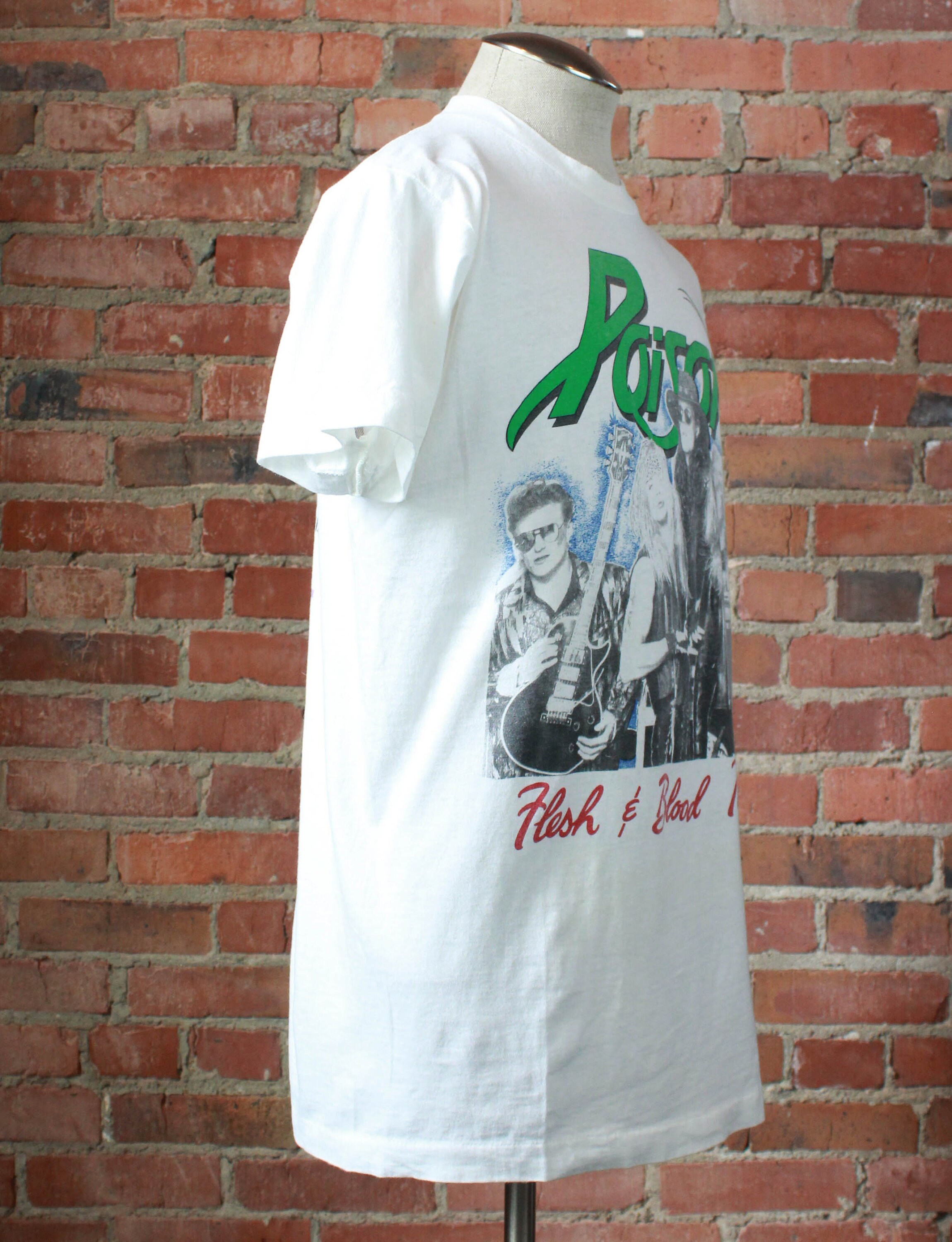 vintage poison concert t shirt