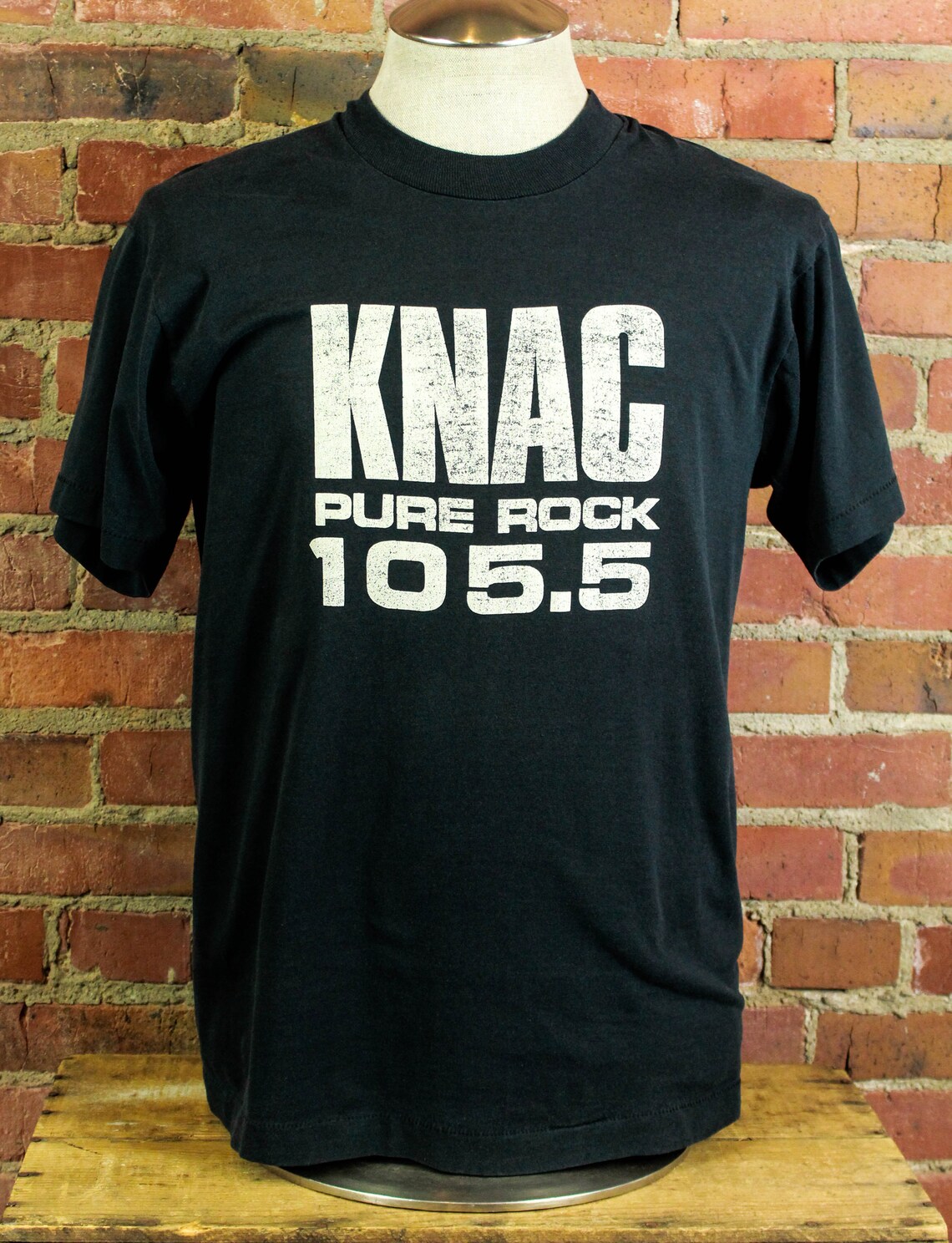 T Shirt Vintage KNAC 105.5 Pure Rock Los Angeles Unisex M/L - Etsy Italia