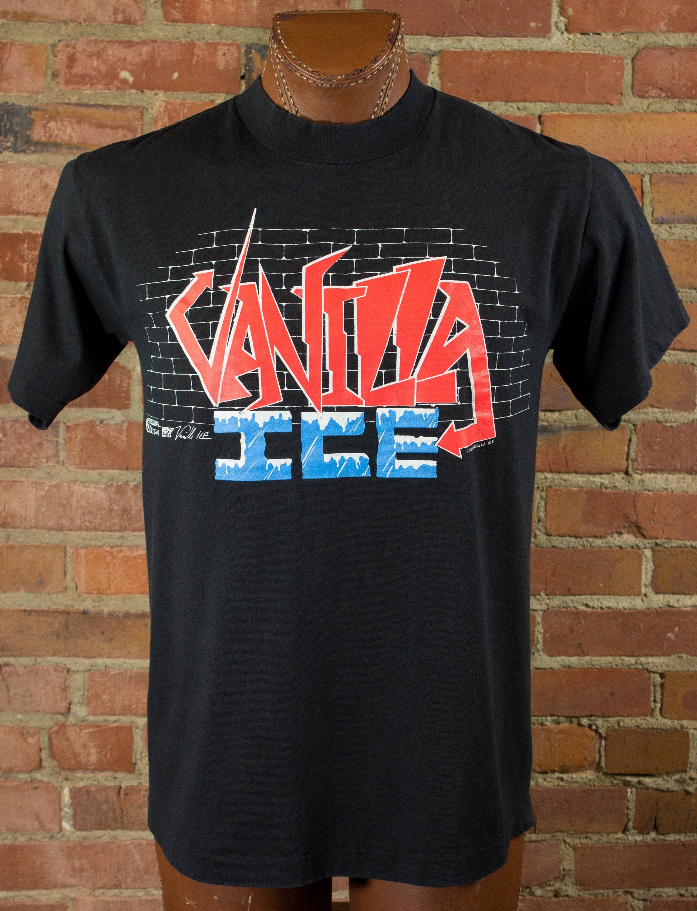 Ice Ice Baby Funny Joke T-shirt 90's Hip Hop Vanilla Ice Song Long Sleeve Tee 