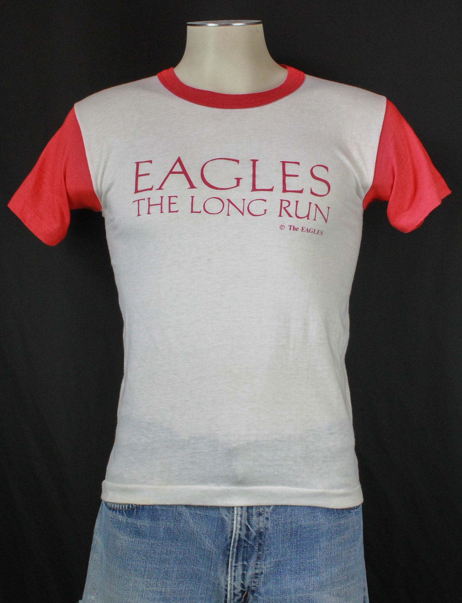 Vintage Eagles Concert T Shirt 1980 The Long Run Tour Cotton Etsy