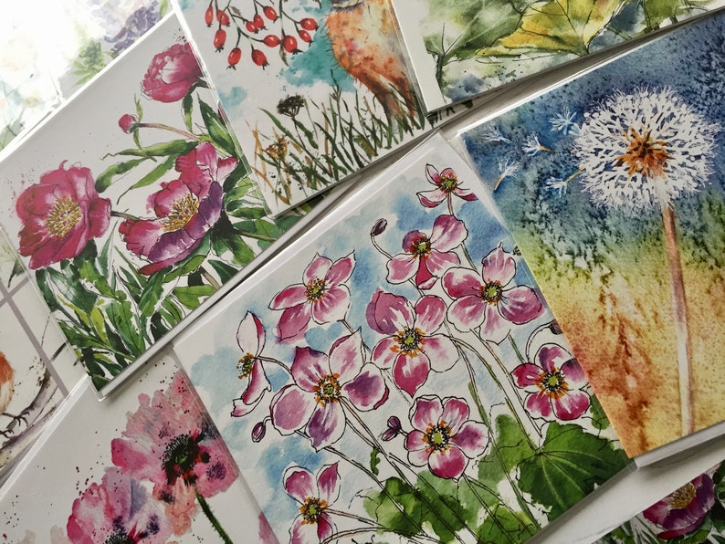 Card Assortment Pack 2 greeting Card Selection Mixed Pack Etsy UK