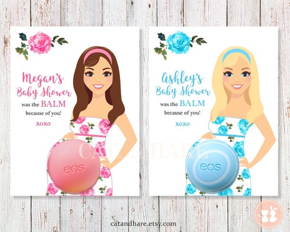 eos lip balm baby shower