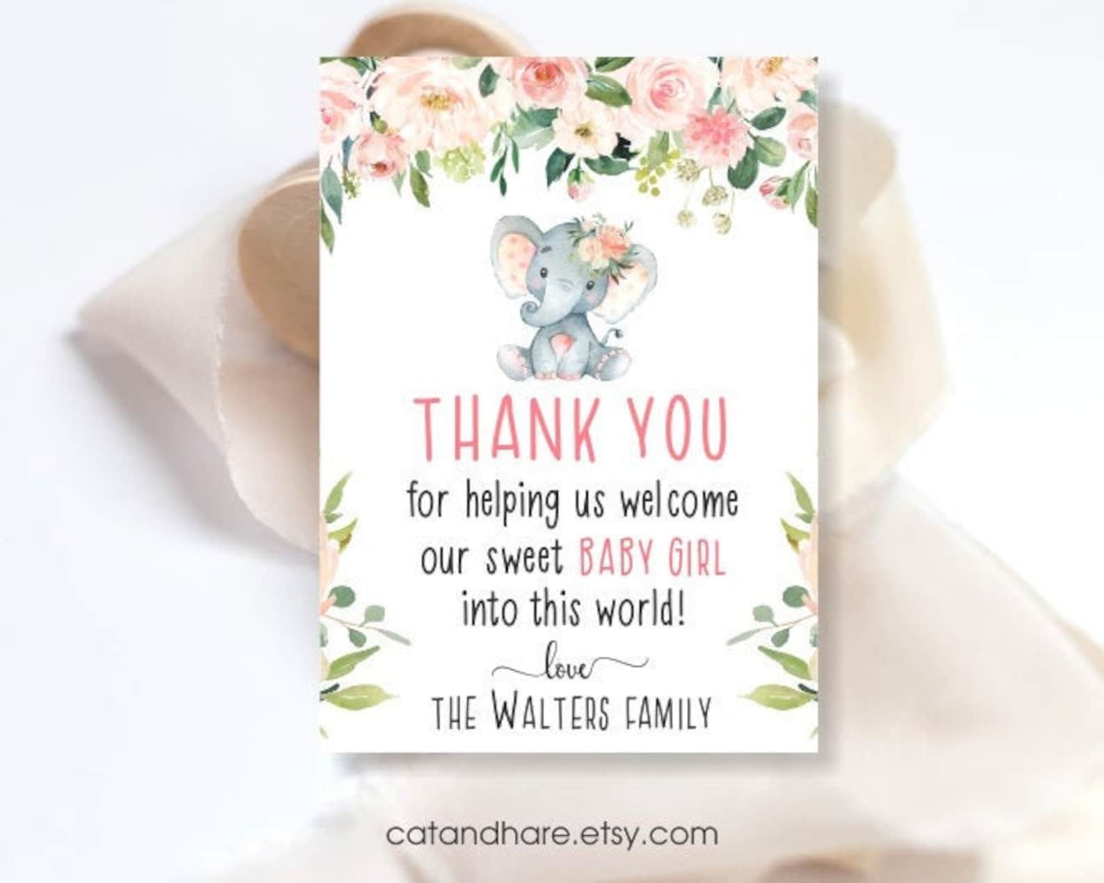 Thank You Nurse Card Labor And Delivery Gift Label Ideas Baby Etsy