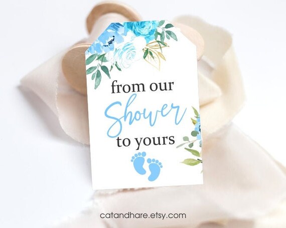 from our shower to yours baby shower