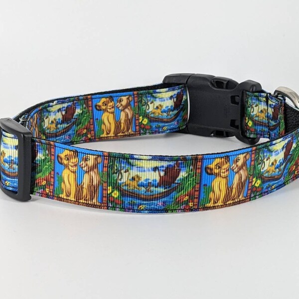 Lion Dog Collar Etsy